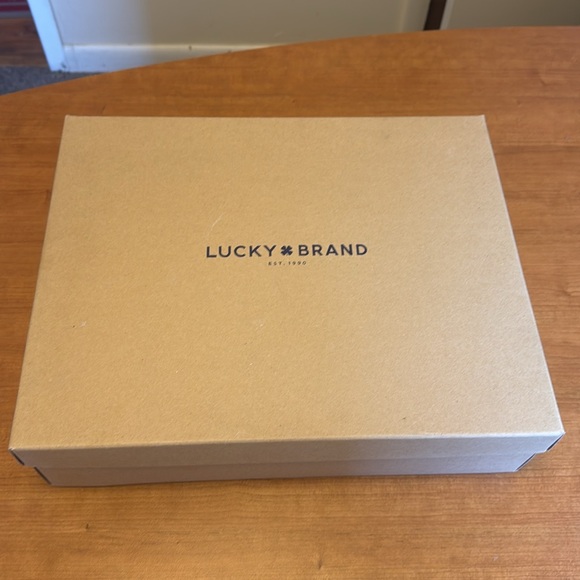 New - LUCKY BRAND Lefara Mid-calf Black Suede Boot - Picture 9 of 9